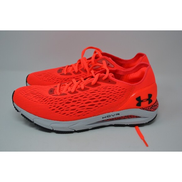 Under Armour UA Hovr Sonic 3 3022586-601 Running Shoes Men 8 Red Orange Sneakers - Picture 2 of 11